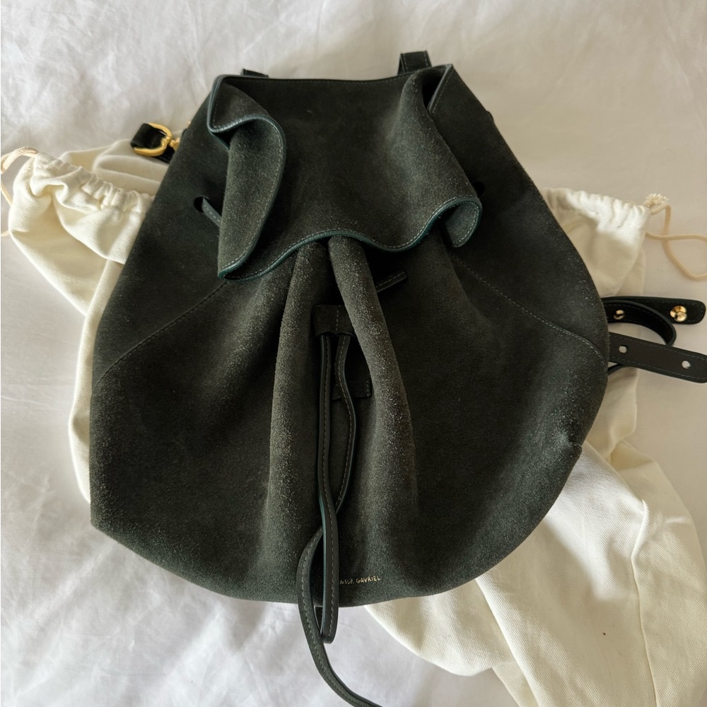 Mansur Gavriel Suede Lady Bag with  Dust Bag